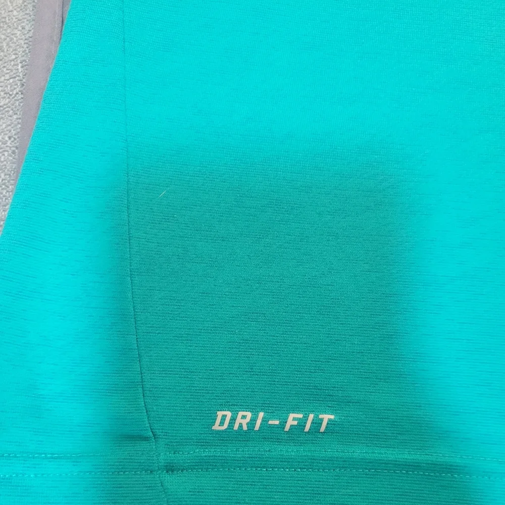 Nike Men's Dri Fit XL Short Sleeve Tee Teal - Picture 8 of 11